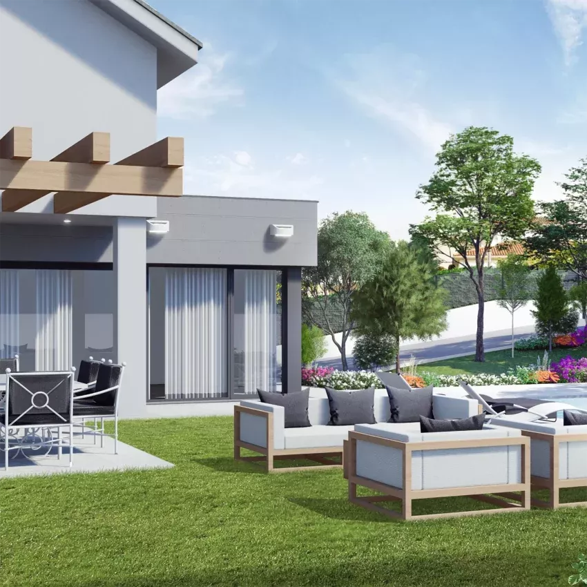 Foto representativa de un proyecto arquitectónico de Casa y Chalet Arquitectos en Oleiros, mostrando un diseño moderno