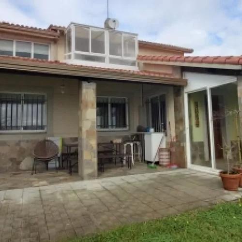 Imagen de la rehabilitación unifamiliar en Oleiros Mera.