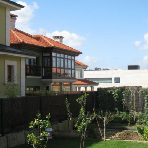 hacia el jardín