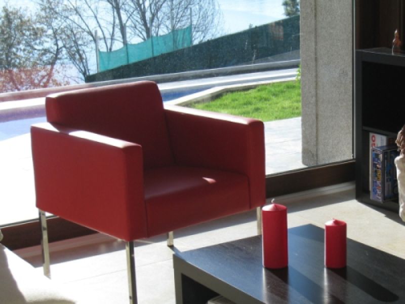 Imagen exterior de la Casa Arquitecto sobre Playa Lago.